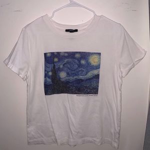 graphic art tees -medium